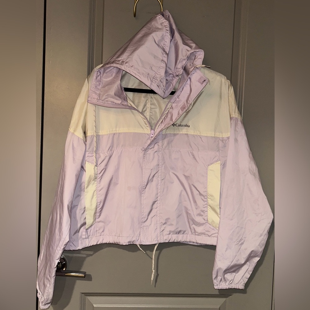 Columbia Windbreaker Cropped Jacket